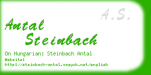 antal steinbach business card